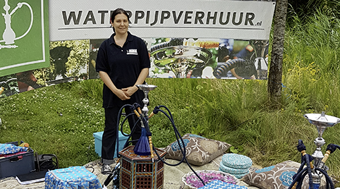 Shisha de Luxe te huur