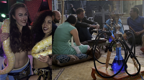 Waterpijp een 1001 Nact Thema is de waterpijp Onmisbaar