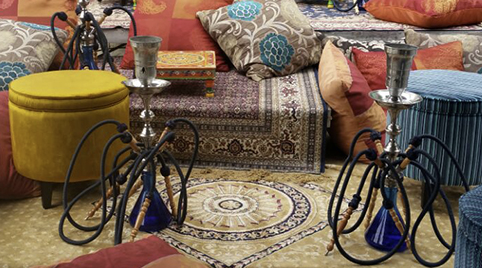 Waterpijp te huur voor een dance event