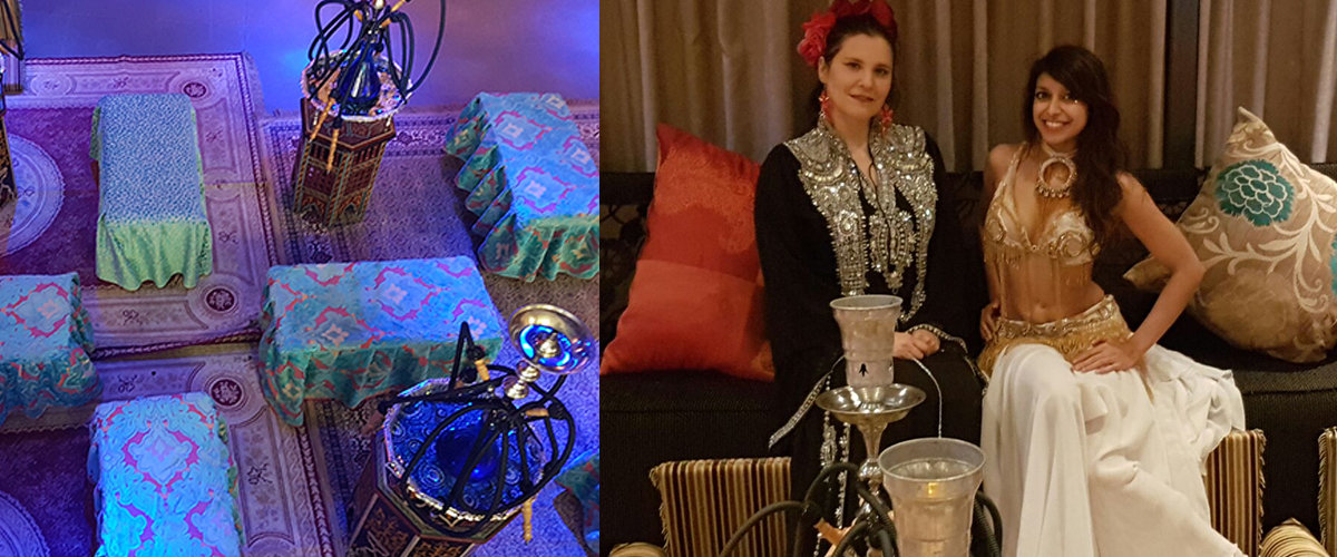 Waterpijp huren met livemuziek