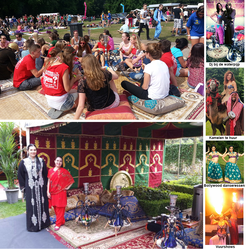 Waterpijp huren feest