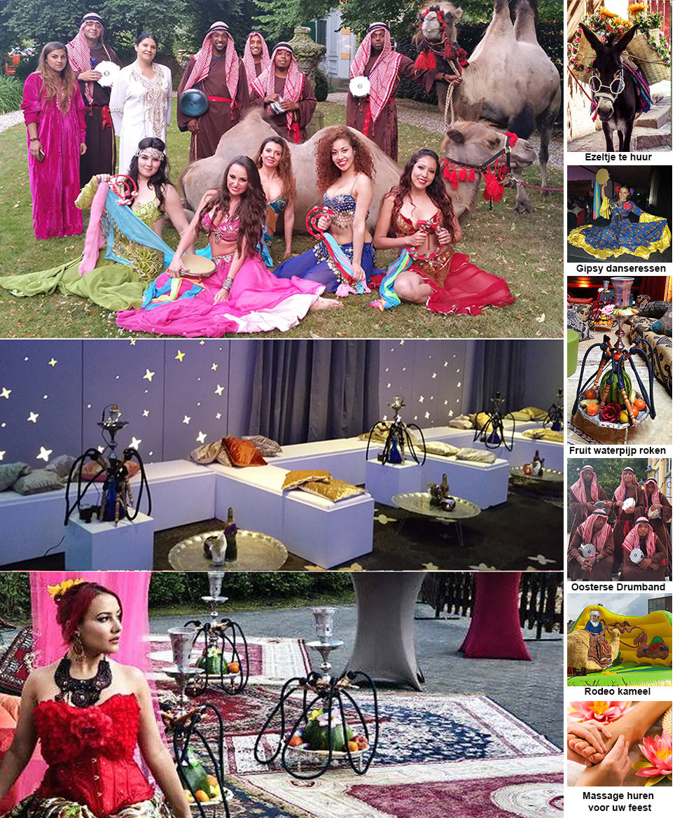 Waterpijp huren feest